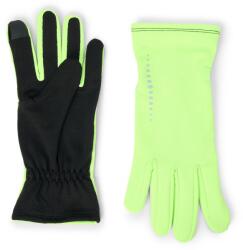 Tchibo - Unisex futókesztyű, fényvisszaverő, neonzöld