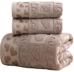  Qibhi Barna Törölköző 3-PACK S07__70X140 (sh2405172964052363)