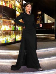 Shein Fekete Maxi Ruha S06__XS - allegro - 4 195 Ft