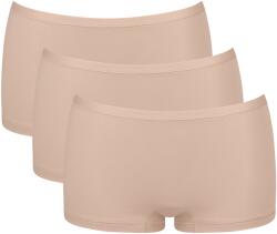 Sloggi 3pack SLOGGI GO Daily Cotton Short chiloți bej, M