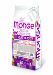 Monge Breeder MONGE Best for Breeders Speciality Line Adult 10 kg lazacos monoproteines száraztáp felnőtt macskáknak