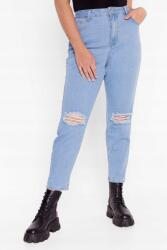 Nasty Gal Farmer Nadrág Magas Derekú Ripped Opc B20__52