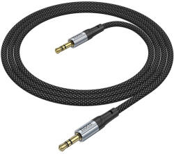 hoco. Audio kábel, aux kábel, Jack-jack (3.5mm), fekete, 1m, Hoco UPA26 (UPA26)