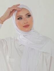 Shein Fehér Hidzsáb Kendő XH0 S06__OS
