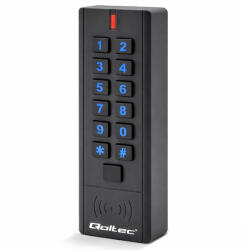 Qoltec HYPERION RFID kódzár kártyás és PIN-kódos nyitással, IP68, EM, 125 kHz (52441)