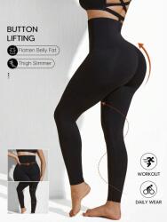  Suprenx Fekete Leggings Magas Derék S06__S