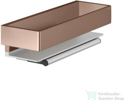 RamonSoler Keuco EDITION 11 30 cm-es polc, vízlehúzóval, szálcsiszolt rozéarany 11159290000 (11159290000)