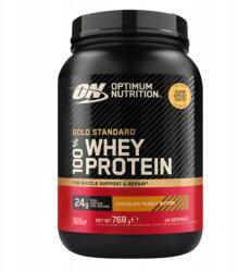 Optimum Nutrition Fehérje Optimum Nutrition Gold Standard Whey 768g Mogyoróvaj Wpc Wpi 24 (1000091385#198)
