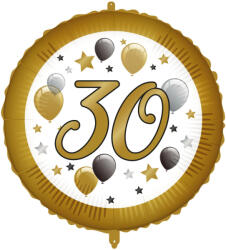 Procos Happy Birthday 30 Milestone fólia lufi 46 cm (PNN98019)