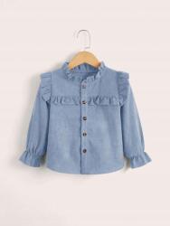 Shein Kék Fodros Ing L1W B20__90CM