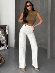 Shein Fehér Farmer Nadrág S06__M - allegro - 3 225 Ft