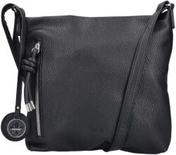 RIEKER Geanta dama, negru, casual, piele ecologica, crossbody si de umar, cu bareta reglabila, Rieker H1073-00-Negru (H1073-00-Negru)