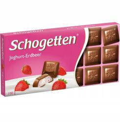 Schogetten Joghurt-erdbeer epres csokoládé 100g, Németország (03/2027) (4000607164002)