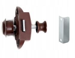 Hafele Pótkocsi ajtózár push-lock barna kétoldalas Hafele rudakhoz