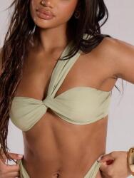  Musera Zöld Bikini Felső Egyvállas Szövött U2L B20__S
