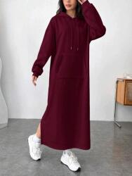 Shein Bordó Ruha Melegítőnadrág S06__S