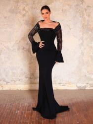  Aureia Fekete Maxi Ruha S06__XS