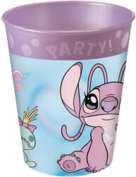 Procos Disney Lilo és Stitch, A csillagkutya Angel Cute micro prémium műanyag pohár szett 4 db-os 250 ml PNN98682 (PNN98682)