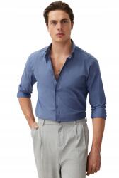 Trendyol Man Férfi Ing Casual Kék Hosszú Ujjú Slim Xs 5DA (TMNSS24GO00067)