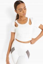 Boohoo Fehér Sport Felső I5A B20__L