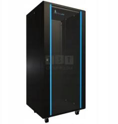 Extralink 27U 600x600 Fekete Rack szekrény álló (EX.14749)