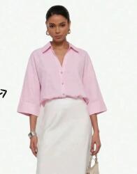 Shein Klasszikus Rózsaszín Gombos Ing 3/4-ES Ujjú PK01__XS