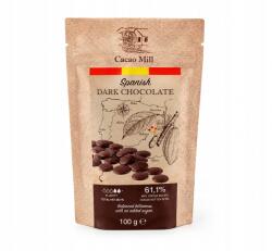 Cacao Mill Cukormentes desszertcsokoládé Cacao Mill 61, 1% 100 g intenzív, krémes,