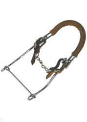 Umbria Equitazione CHROMED HACKAMORE hosszú SHANKS