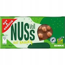 Gut&Gunstig Diós Edeka csokoládé Németországból