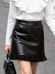 Shein Fekete Rojtos Szoknya S06__134-140CM