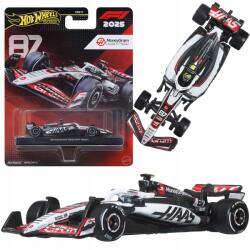 Mattel Prémium Versenyautó Formula 1 Autó 2025 Haas Oliver Bearman #87 (JKD90)