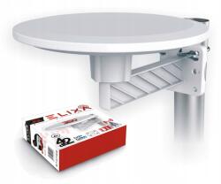 Red Eagle DVB-T2 körsugárzó antenna Elixa Ax Technology 360° 42 dB Vhf Uhf Fm aktív (ELIXA 360)