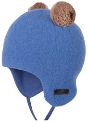 Pure Pure Căciulă lână merinos fleece Pure Pure - Bright Blue