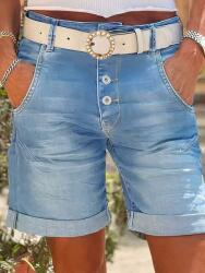 Shein Kék Farmer Rövidnadrág S09__XL - allegro - 3 670 Ft