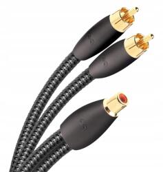 AudioQuest Flx-x Rca F-2M adapter splitter 1xRCA 2 x Rca kábel 15 cm (F22M-FLX-X)
