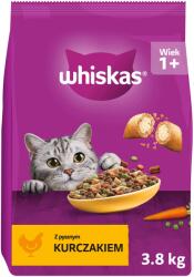 Whiskas Adult száraz macskaeledel csirkehússal 3, 8 kg (5998749130223)