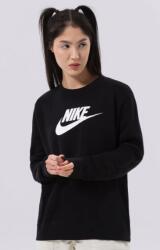 Nike női pulóver fekete DQ5832-010 Club Flc S (DQ5832-010)