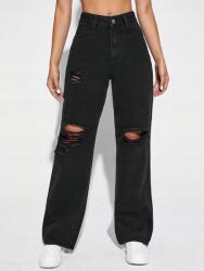 Shein Fekete Farmer Nadrág S06__XL - allegro - 3 670 Ft