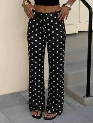 Shein Nadrág Casual Pöttyös S09__XS