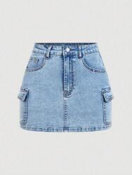 Shein Farmer Szoknya Casual S09__M