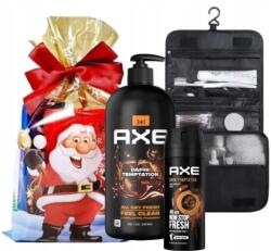 AXE Karácsonyi ajándék szett Férfiaknak Axe Nagy Gél Kozmetikai táska Dezodor