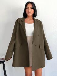 Shein Zöld Gombos Blézer S09__L