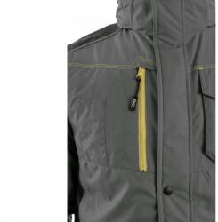 CXS Baltimore férfi dzseki, szürke fekete, 5XL méret (1210-096-710-99)