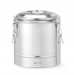 HENDI Ételszállító termosz, Hendi, Kitchen Line, 11L, ezüst (708071)
