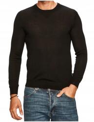 Giorgio Armani Férfi pulóver fekete Armani Exchange klasszikus vékony merinó gyapjú XXL (8NZM3A-ZM8AZ-1200)