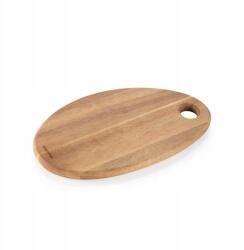 Tescoma Tálaló- és vágódeszka ovális Feelwood 27x18cm (379880.00)