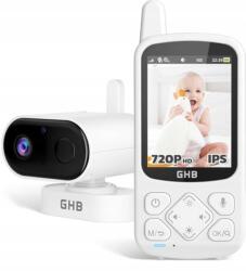 GHB Elektronikus bébiőr Ghb Video Baby Monitor Éjjellátó kamera (B0CPLRZNBM)