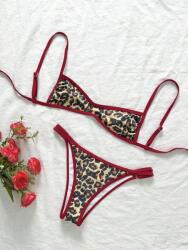 Shein Fürdőruha Felső Animal Print 6I2 S06__XS