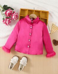 Shein Rózsaszín Szatén Ing PM1 B20__116-122CM
