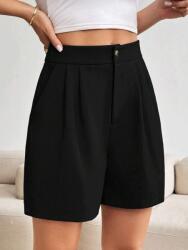 Shein Fekete Casual Rövidnadrág S09__M